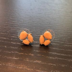 J Crew Pink Stud Earrings